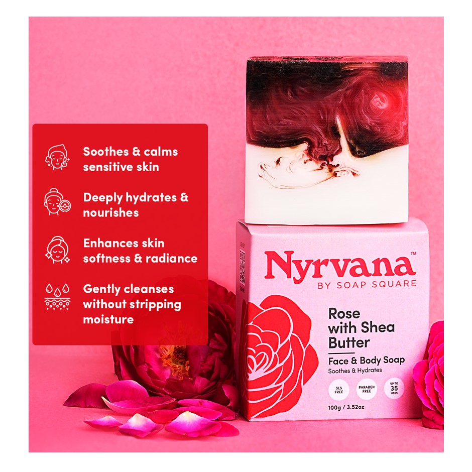 Rose with Shea Butter Soap