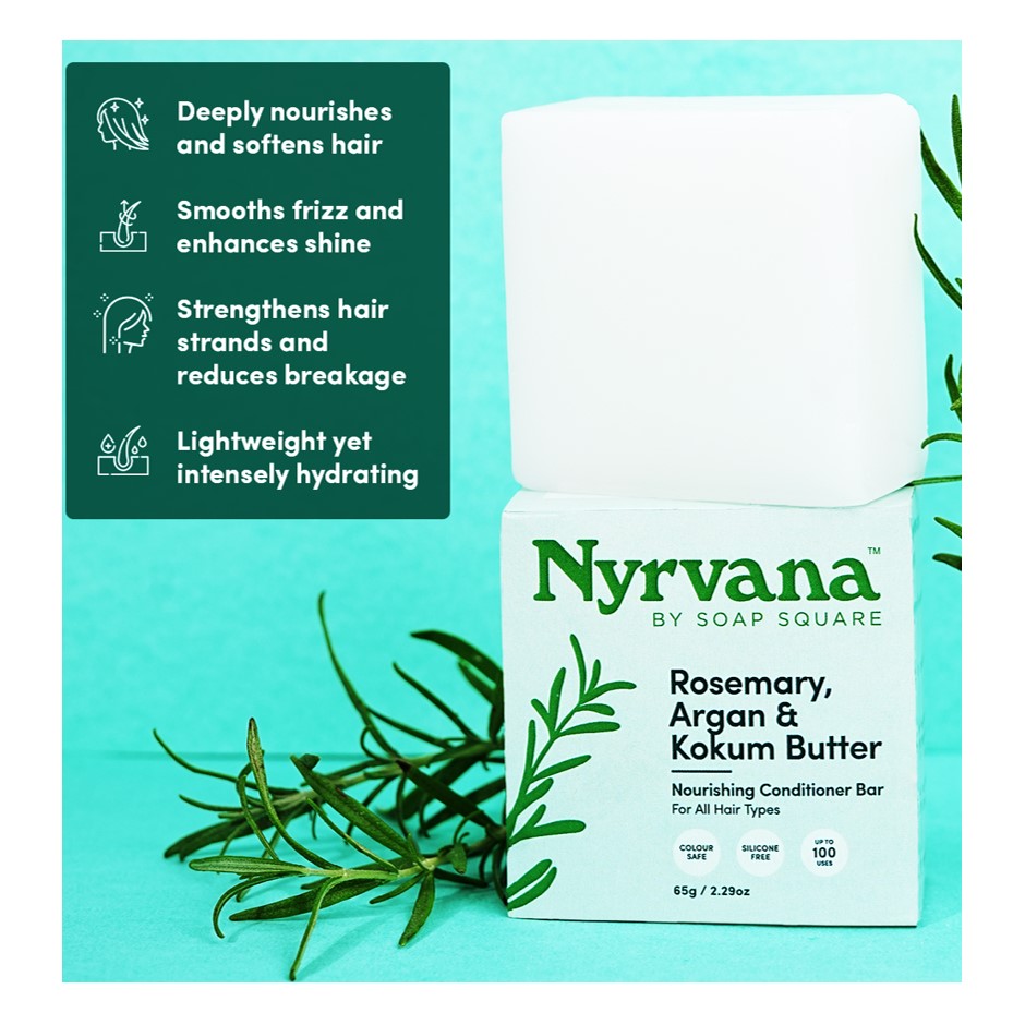 Rosemary, Argan & Kokum Butter Conditioner Bar