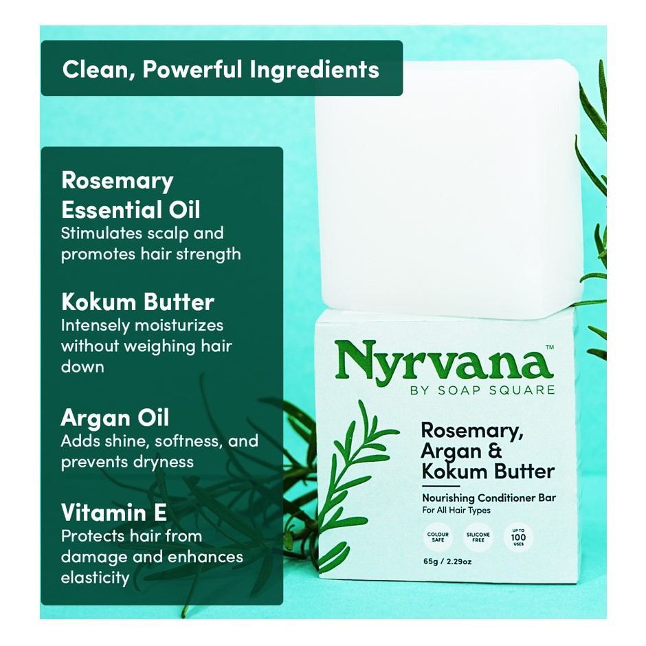 Rosemary, Argan & Kokum Butter Conditioner Bar