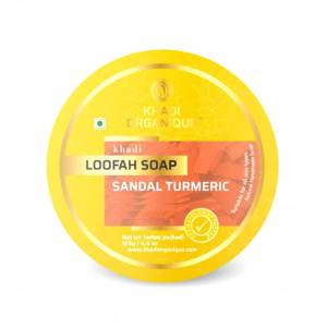 Image of Sandalwood And Turmeric Loofah Soap