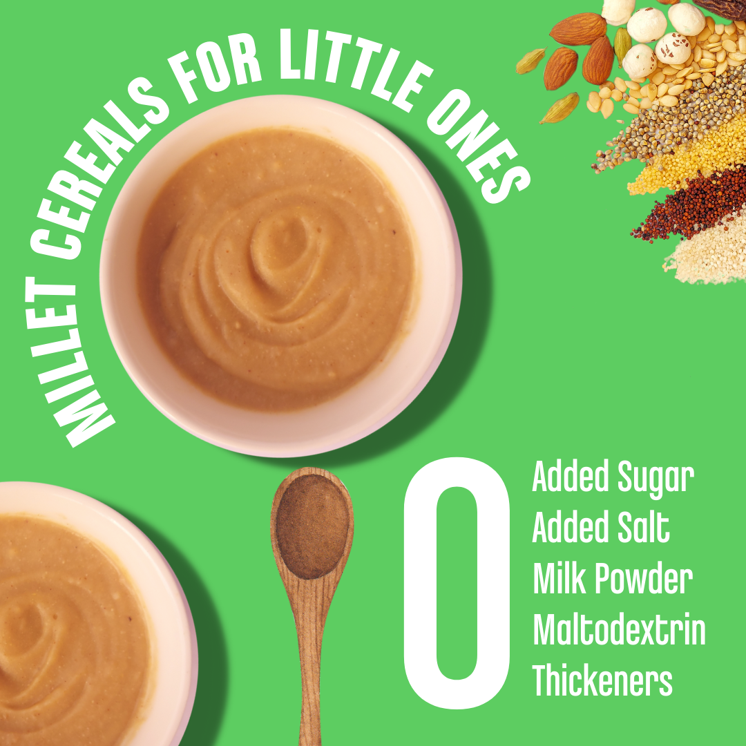 Early Foods-Sattu Maavu Multi-grain Millets Healthy Organic Porridge - Rich in Nutrients mix 200g