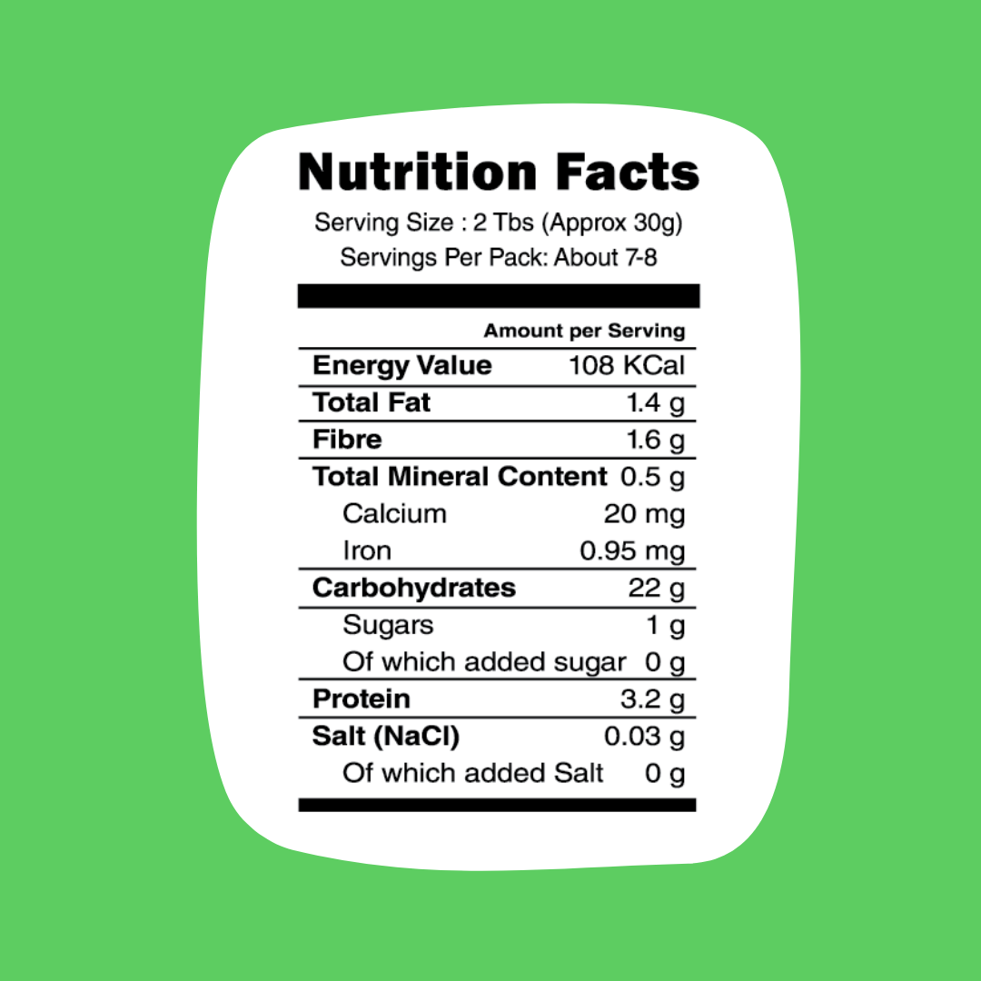 Early Foods-Sattu Maavu Multi-grain Millets Healthy Organic Porridge - Rich in Nutrients mix 200g