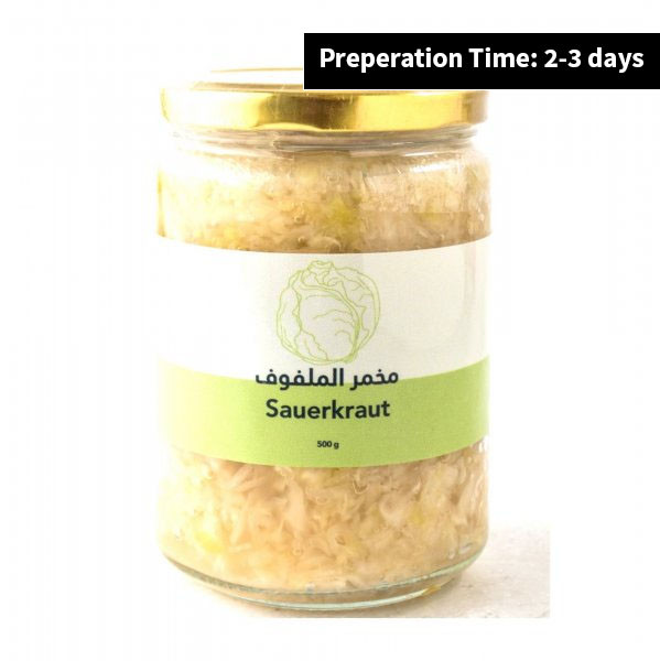 Sauerkraut - 500 gm by Rootz Organics