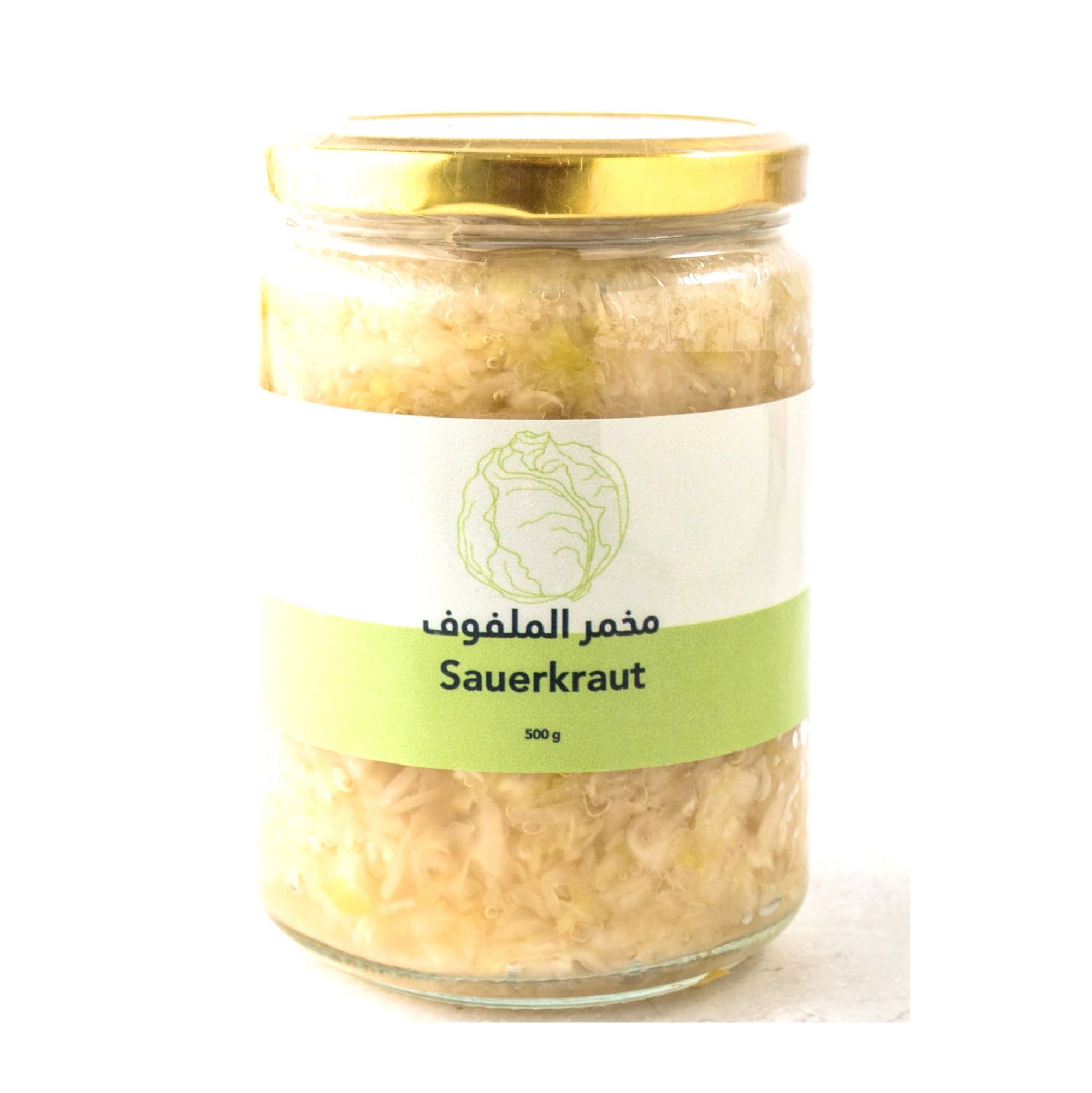 Sauerkraut - 500 gm by Rootz Organics