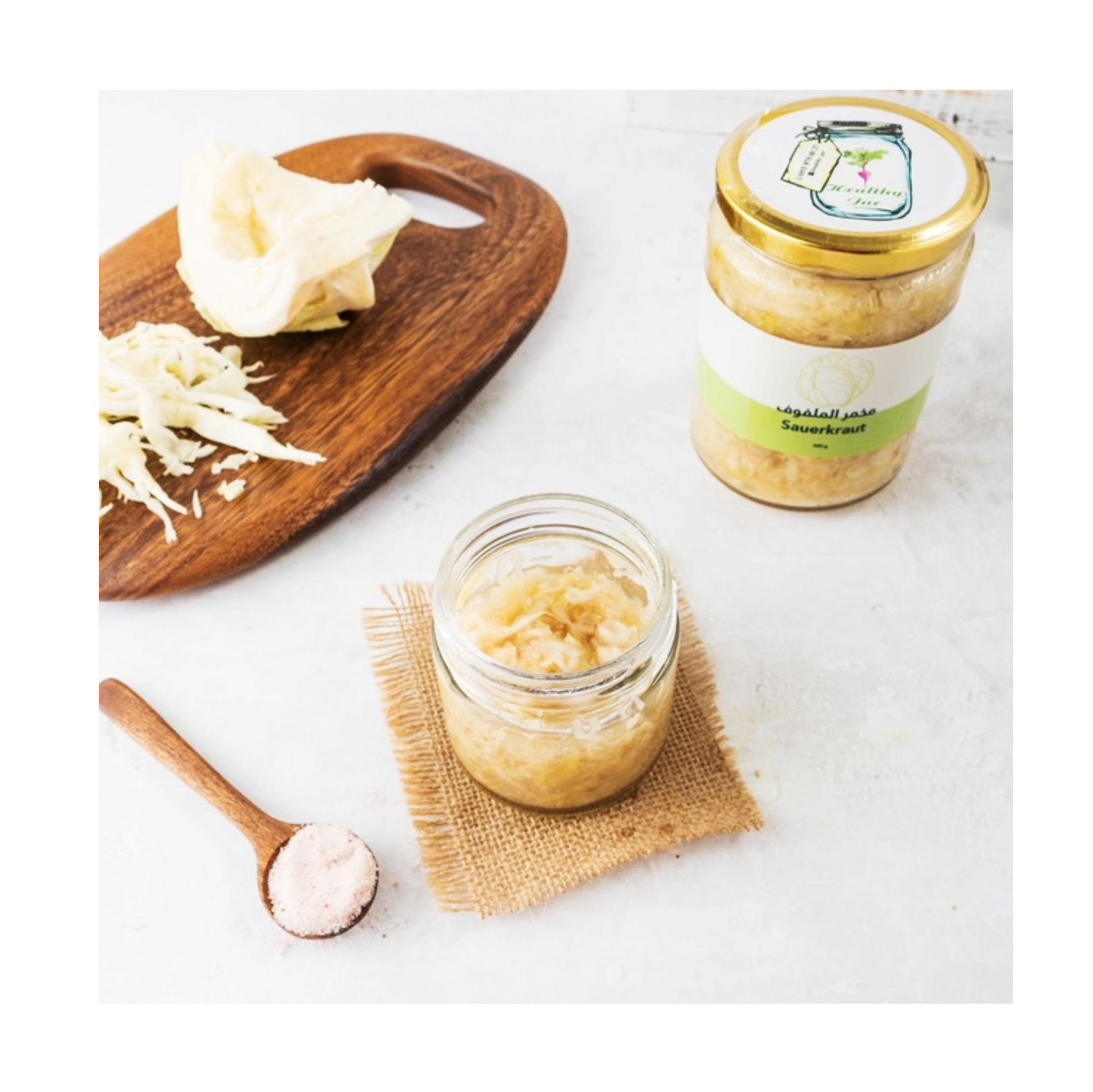 Sauerkraut - 500 gm by Rootz Organics