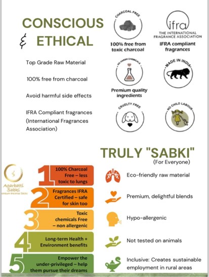 Agarbatti Sabki – Elegant Rajnigandha 50g