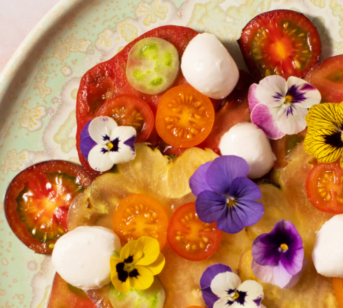 EDIBLE FLOWERS VIOLA MIX- 25 flowers pack