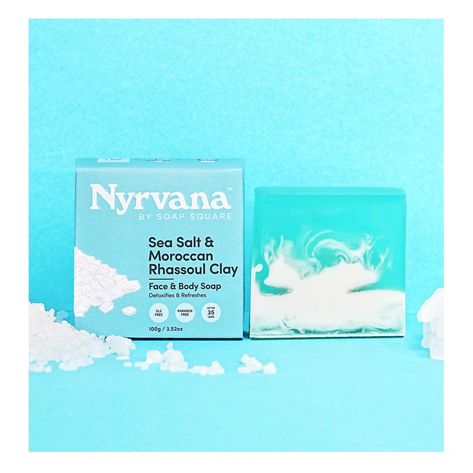 Sea Salt & Moroccan Rhassoul Clay Soap