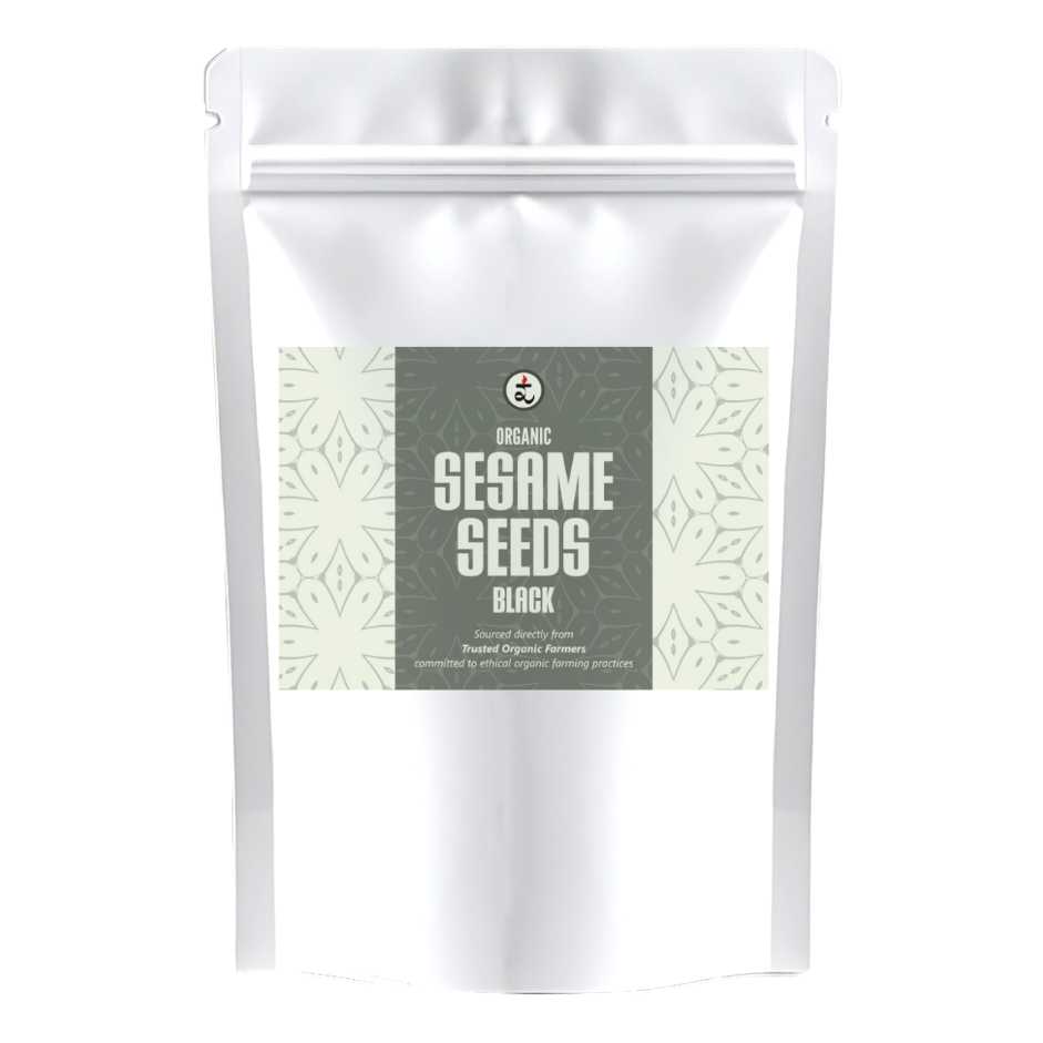 Organic Sesame Seeds - Black 250g
