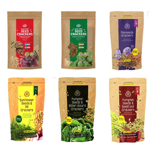 Image of Seed Crackers (Pack of 5)