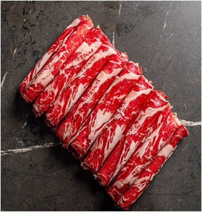 Grass Fed Shabu Shabu Beef Slices 500G | Thinly Sliced Premium Beef
