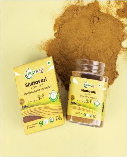 Nutriorg Certified Organic Shatavari Powder 100g