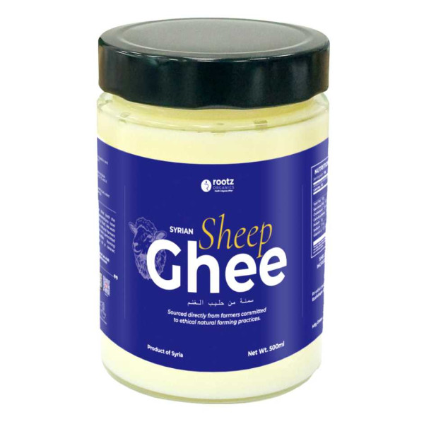 Image of Pure Sheep Ghee 500ml – Traditional Clarified Ghee for Cooking &amp; Wellness
