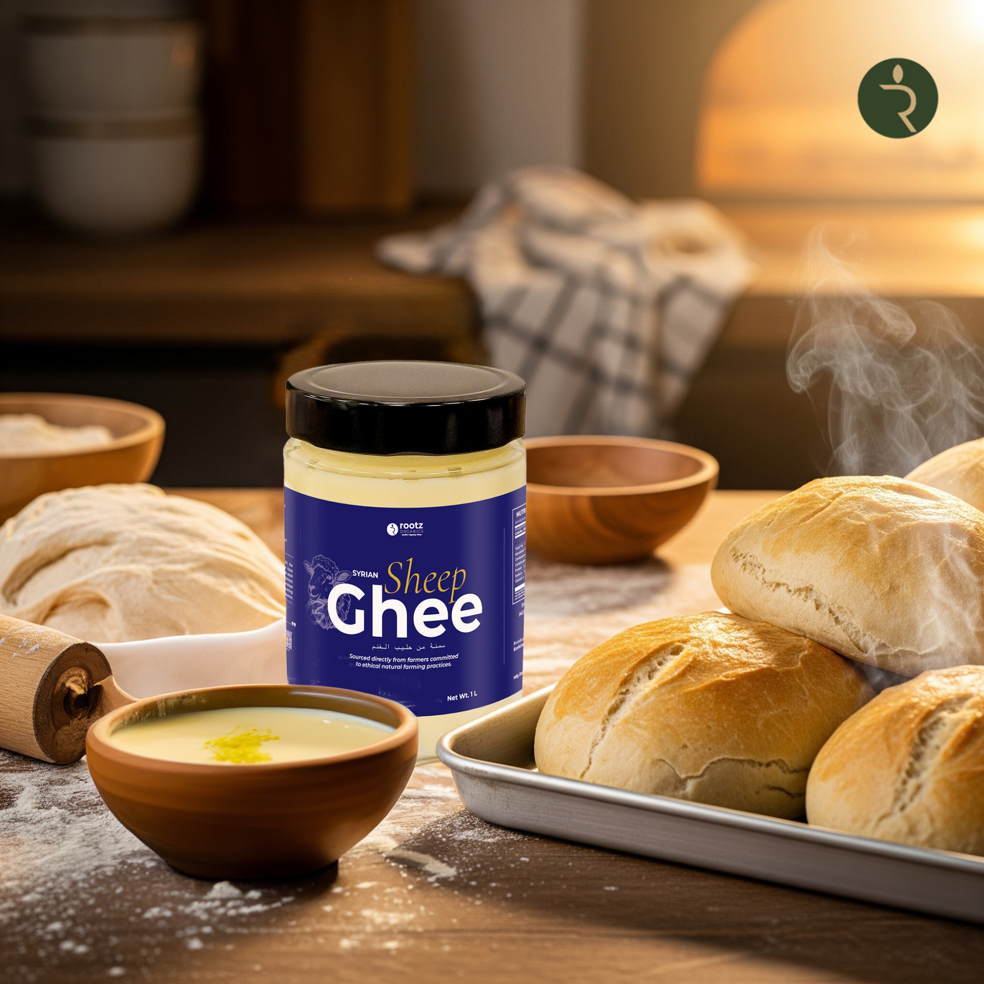 Pure Sheep Ghee 500ml – Traditional Clarified Ghee for Cooking & Wellness