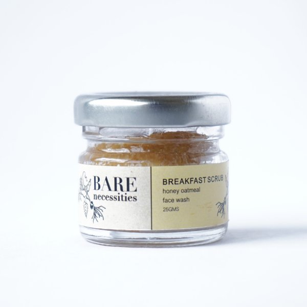 Image of Small Breakfast Scrub: Honey Oatmeal Face Wash-20g