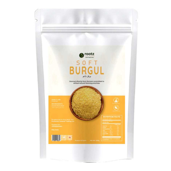 Image of Premium Soft Bulgur Wheat 500g – Fine Cracked Wheat for Tabbouleh, Kibbeh &amp; Healthy Cooking