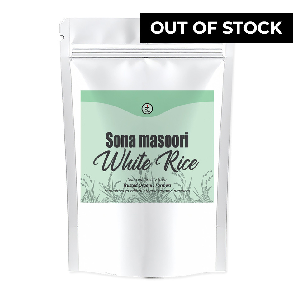 Raw Rice  (Sona Masoori Steam White) -1kg