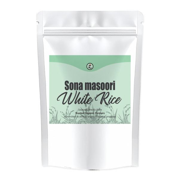Image of Raw Rice  (Sona Masoori Steam White) -1kg