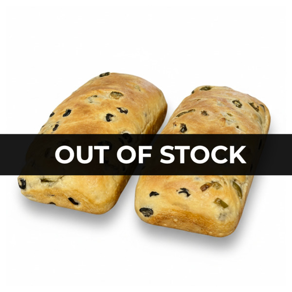 Image of Sourdough Sandwich  Bread - Olive and jalapeno