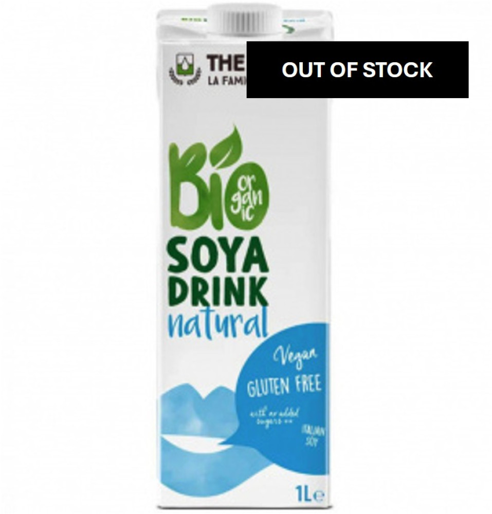 The Bridge Bio Organic Soya Drink Natural 1 Litre