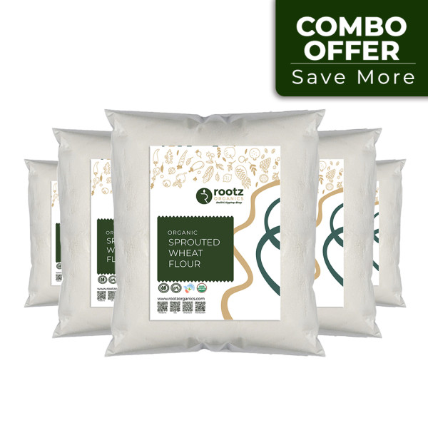 Image of Organic Sprouted Wheat Flour Bulk 20 kg
