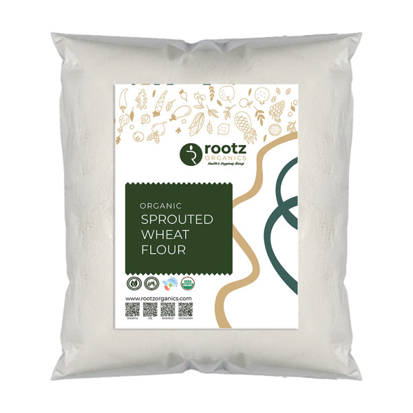 Image of Organic Sprouted Wheat Flour Bulk 20 kg