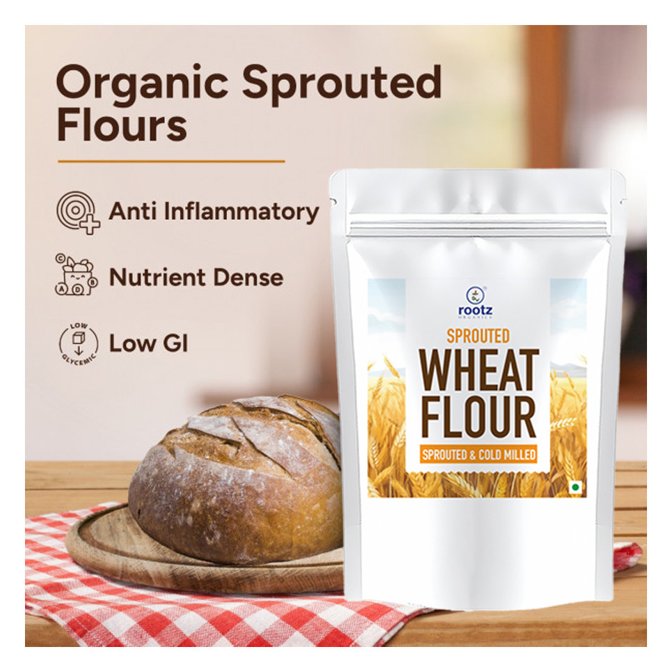 Organic Sprouted Wheat Flour 5kg ( bundle of 2)
