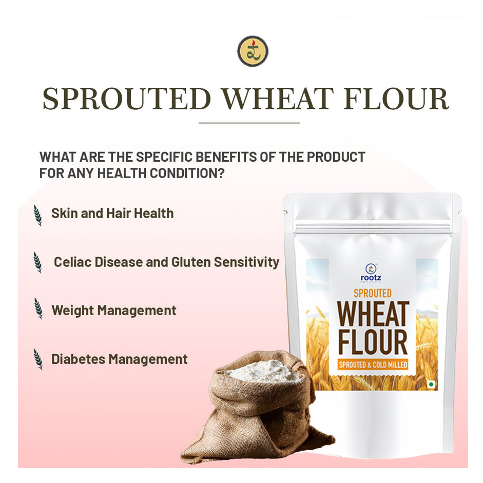 Organic ⁠Sprouted Wheat Flour 5kg ( bundle of 2)