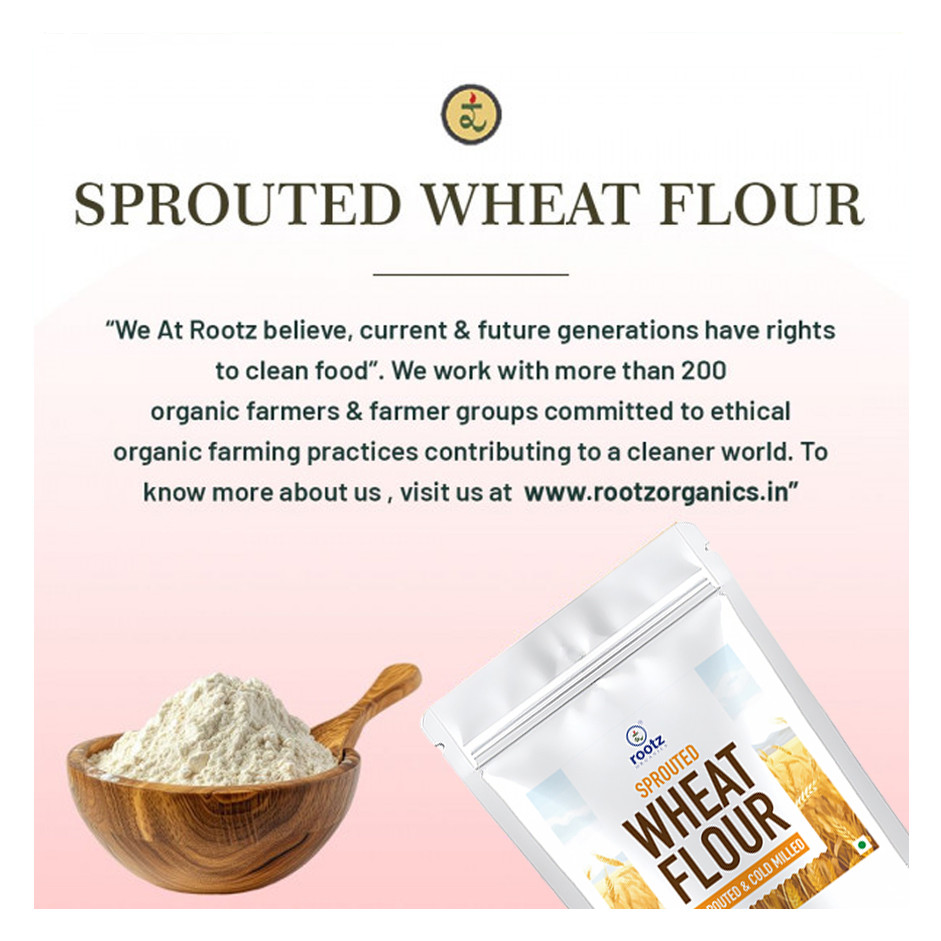 Organic ⁠Sprouted Wheat Flour 5kg ( bundle of 2)