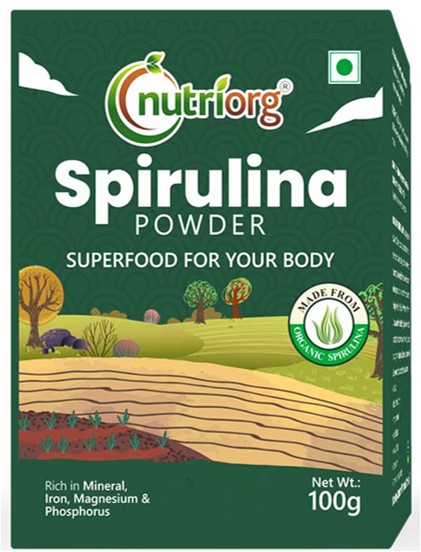 Nutriorg Spirulina Powder 100g