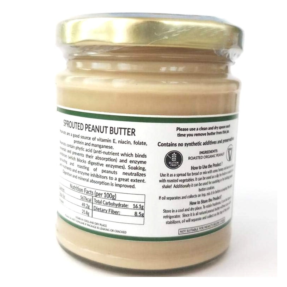 Sprouted Peanut Butter - 150g