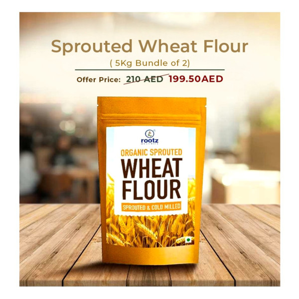 Image of Organic ⁠Sprouted Wheat Flour 5kg ( bundle of 2)