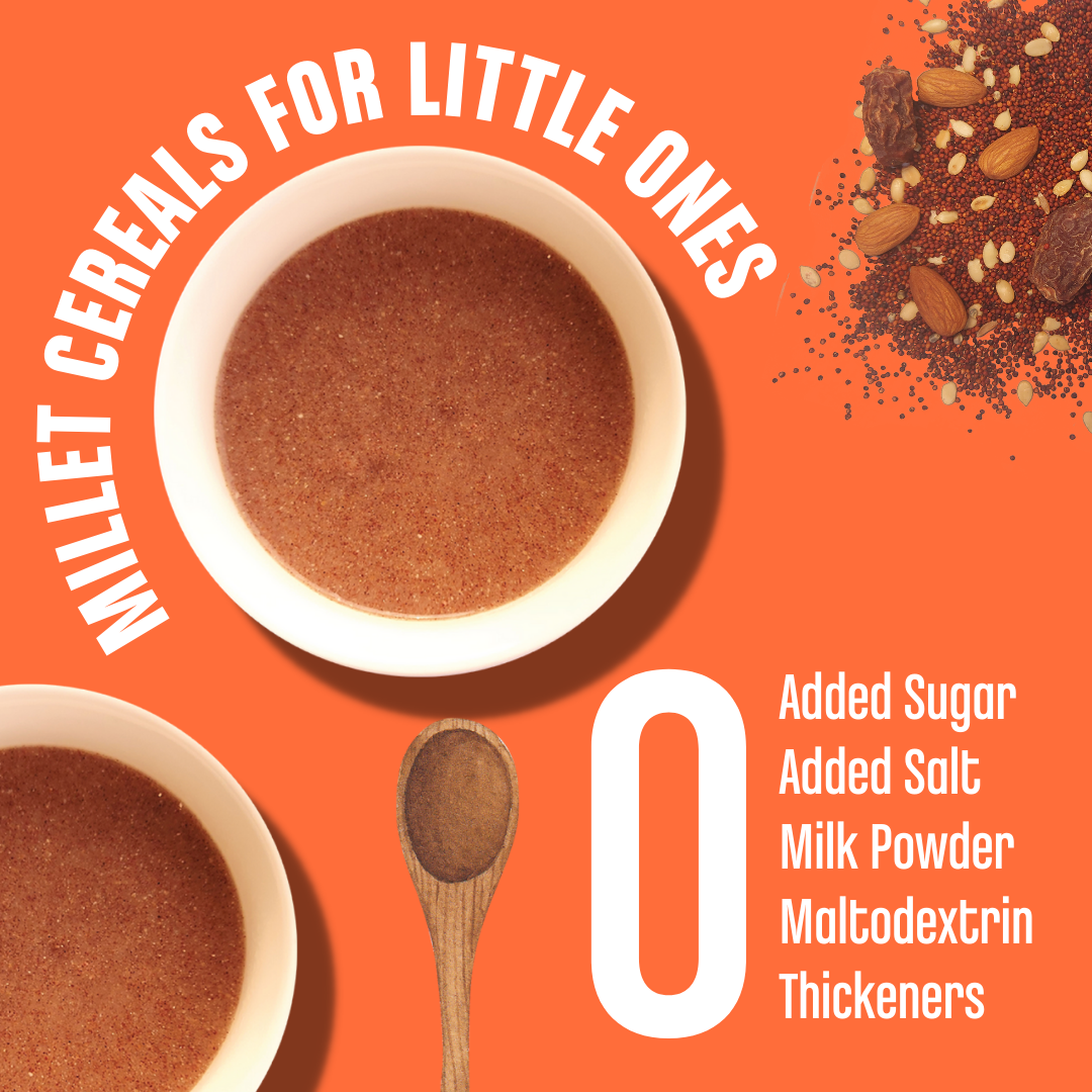 Early Foods - Sprouted Ragi, Almond & Date Porridge Mix 200g