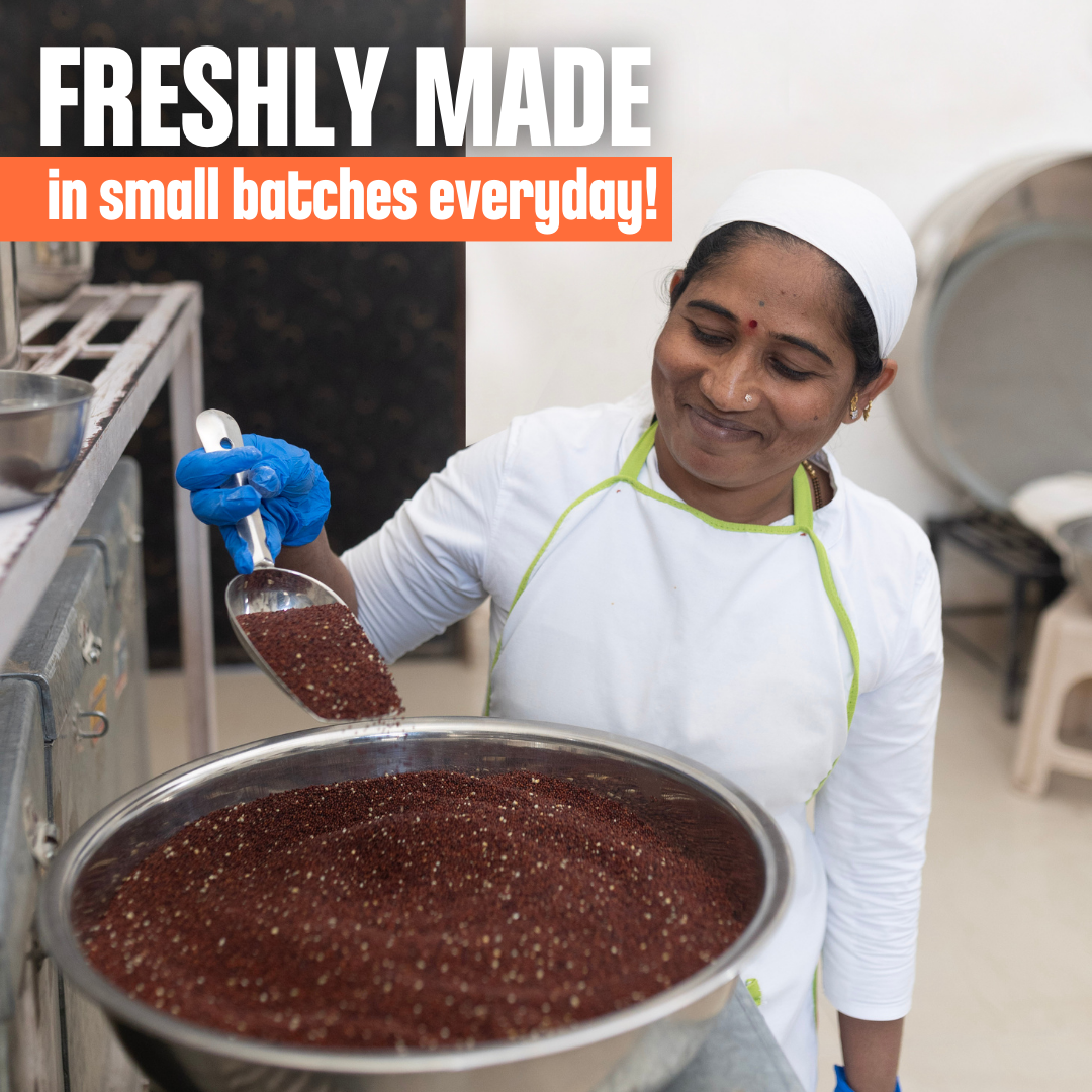 Early Foods - Sprouted Ragi, Almond & Date Porridge Mix 200g