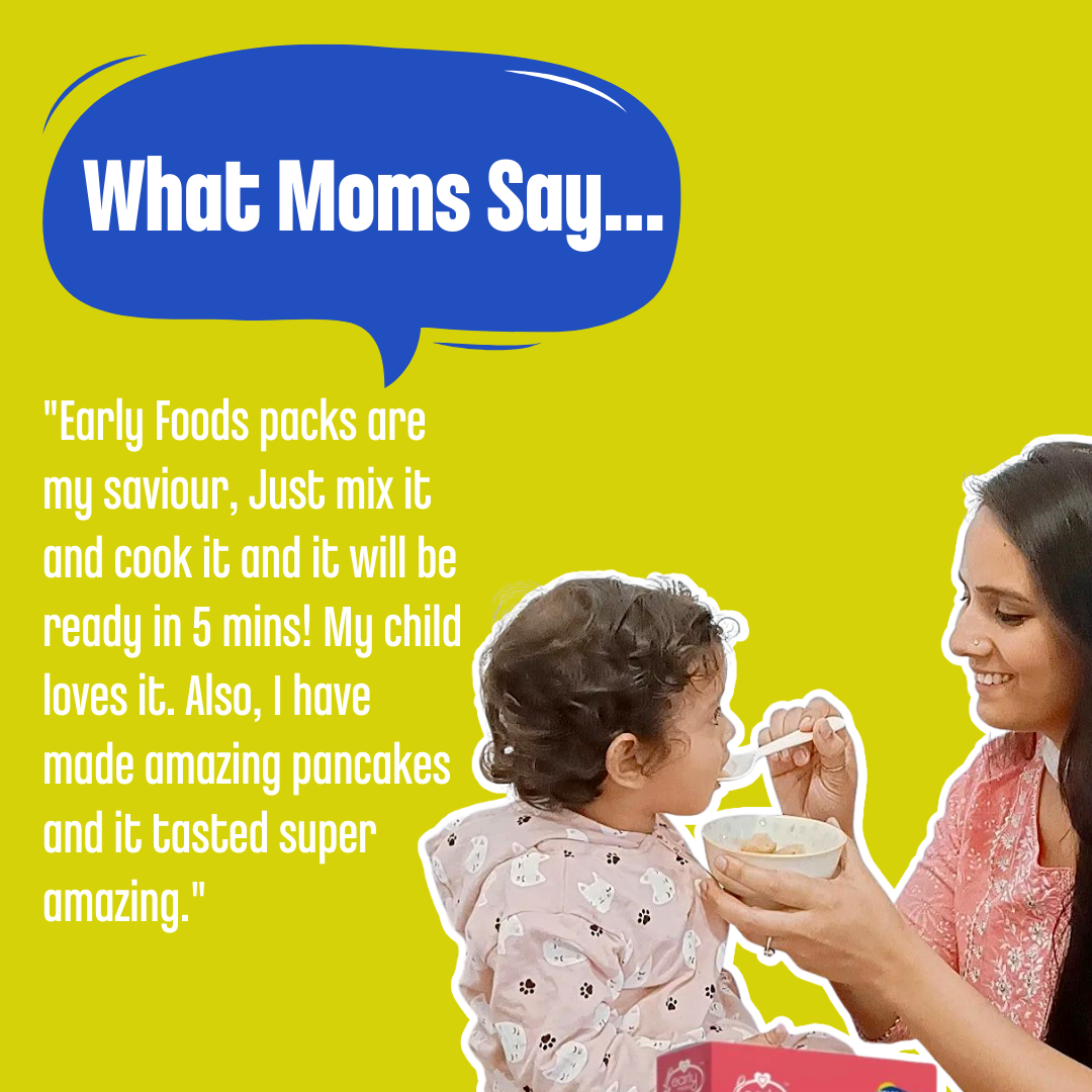 Early Foods-Sprouted Ragi Carrot Porridge Mix 200gm