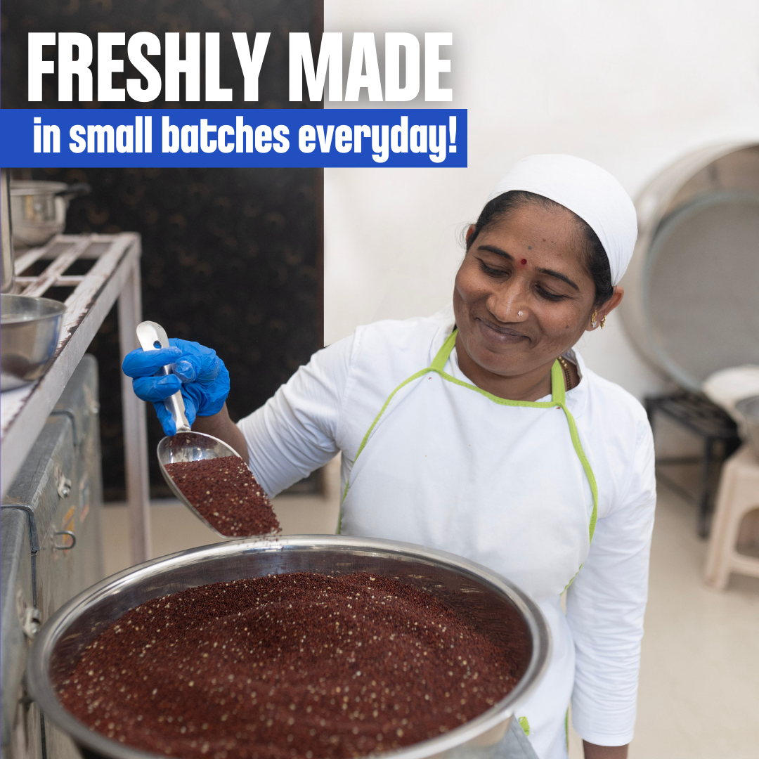 Early Foods-Sprouted Ragi Carrot Porridge Mix 200gm