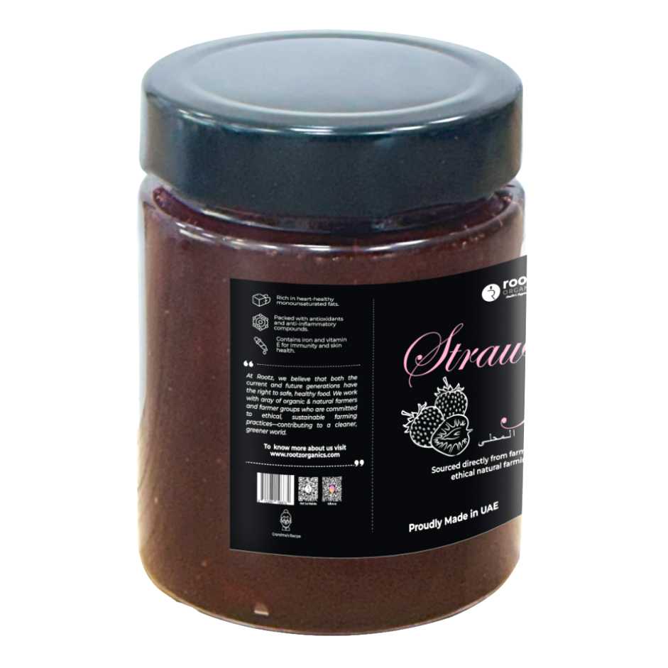 Premium Strawberry Jam 250g – Natural Fruit Spread for Bread, Pancakes & Desserts