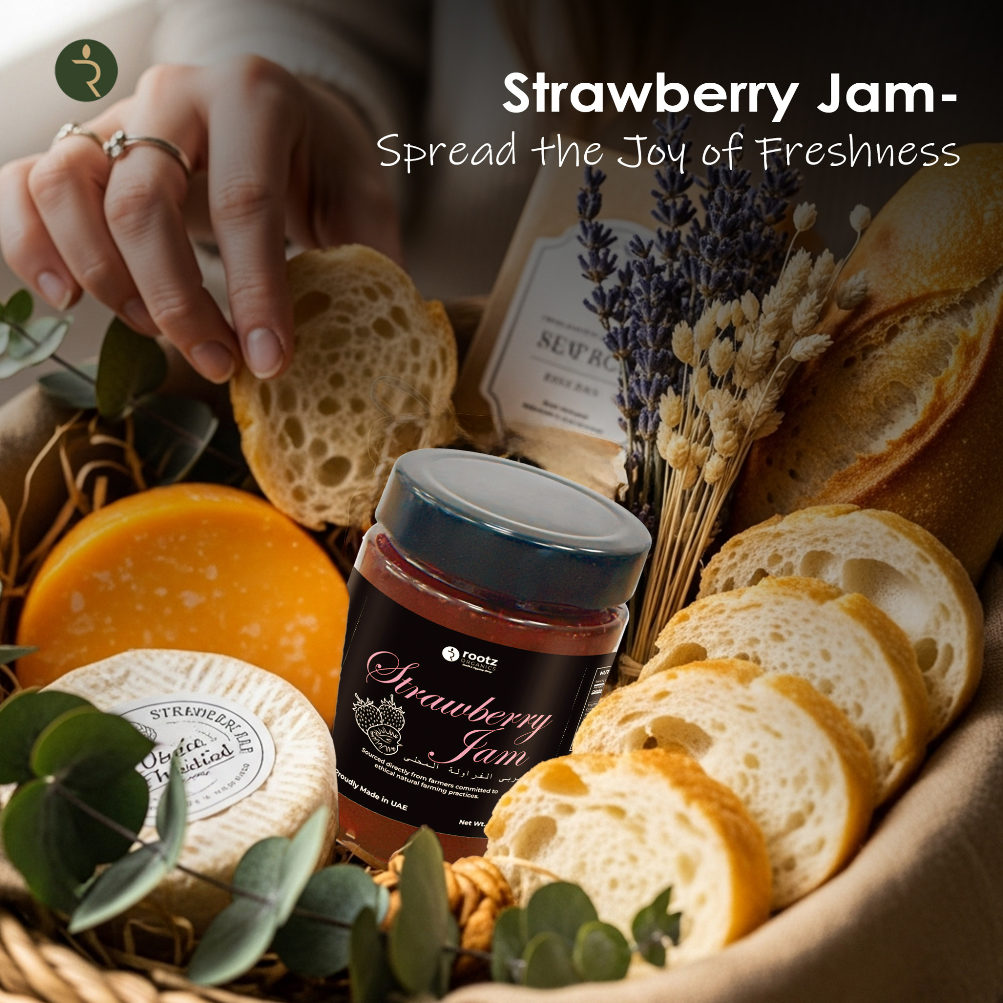 Premium Strawberry Jam 250g – Natural Fruit Spread for Bread, Pancakes & Desserts