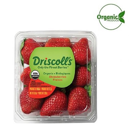 Organic Strawberry Driscoll's - 250g