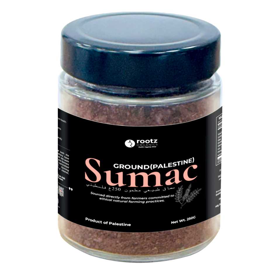 Palestinian Ground Sumac 250g – Authentic Tangy Spice for Middle Eastern Cooking