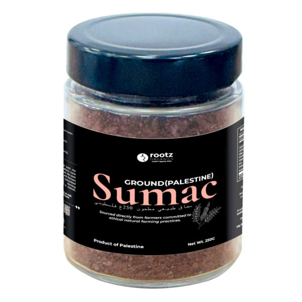 Image of Palestinian Ground Sumac 250g – Authentic Tangy Spice for Middle Eastern Cooking
