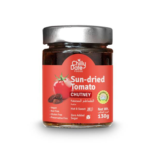 Sun-Dried Tomato Chutney Sweetened with Dates - 130g