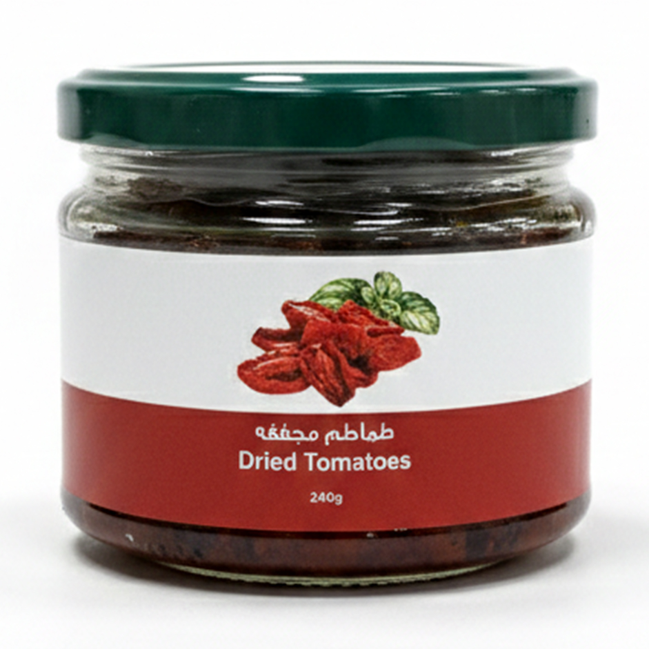 Sun-Dried Tomatoes in Olive Oil -240g – Gourmet Mediterranean Tomatoes
