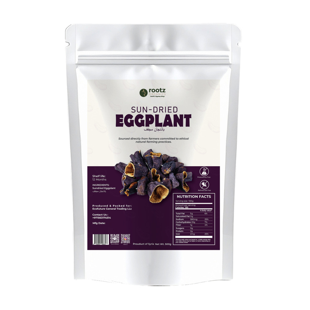 Premium Syrian Sundried Eggplant – Authentic Middle Eastern Ingredient UAE