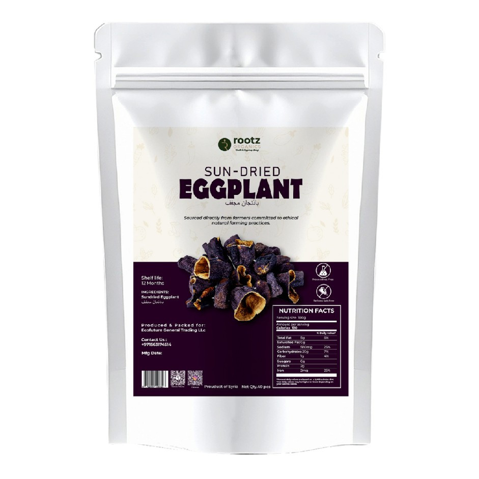 Premium Sundried Eggplant – Authentic Middle Eastern Ingredient UAE