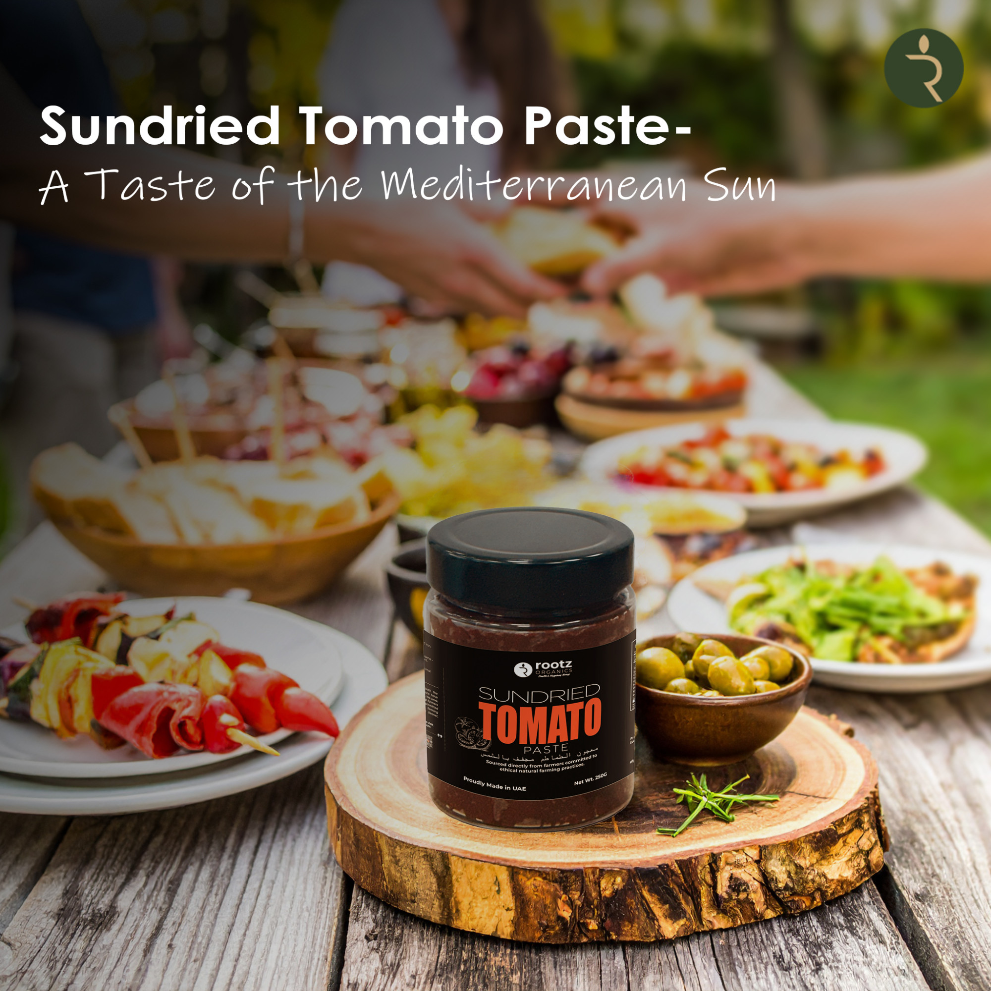 Premium Sundried Tomato Paste 250g – Mediterranean Cooking Essential for Sauces, Pizza & Dips