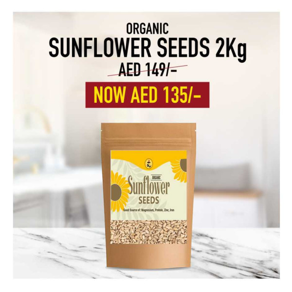 Image of 2Kg Organic Sunflower Seeds