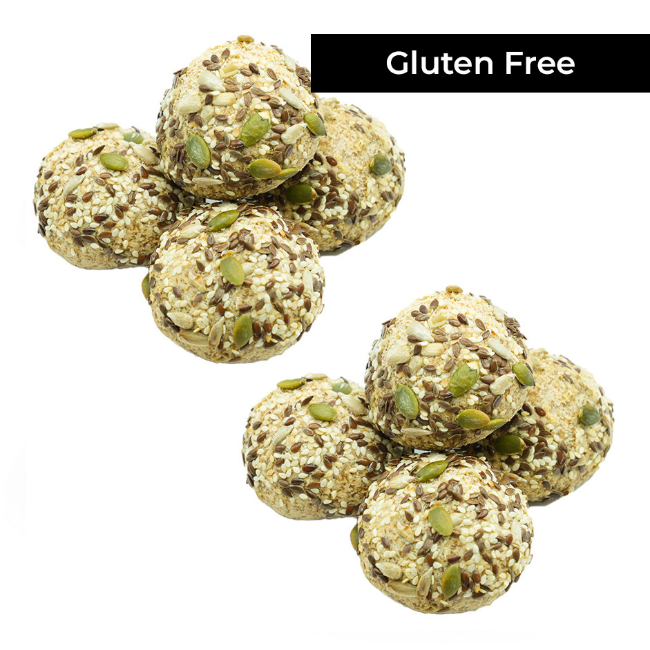 Super Seed Buns 4pcs x 50g (Pack of 2)
