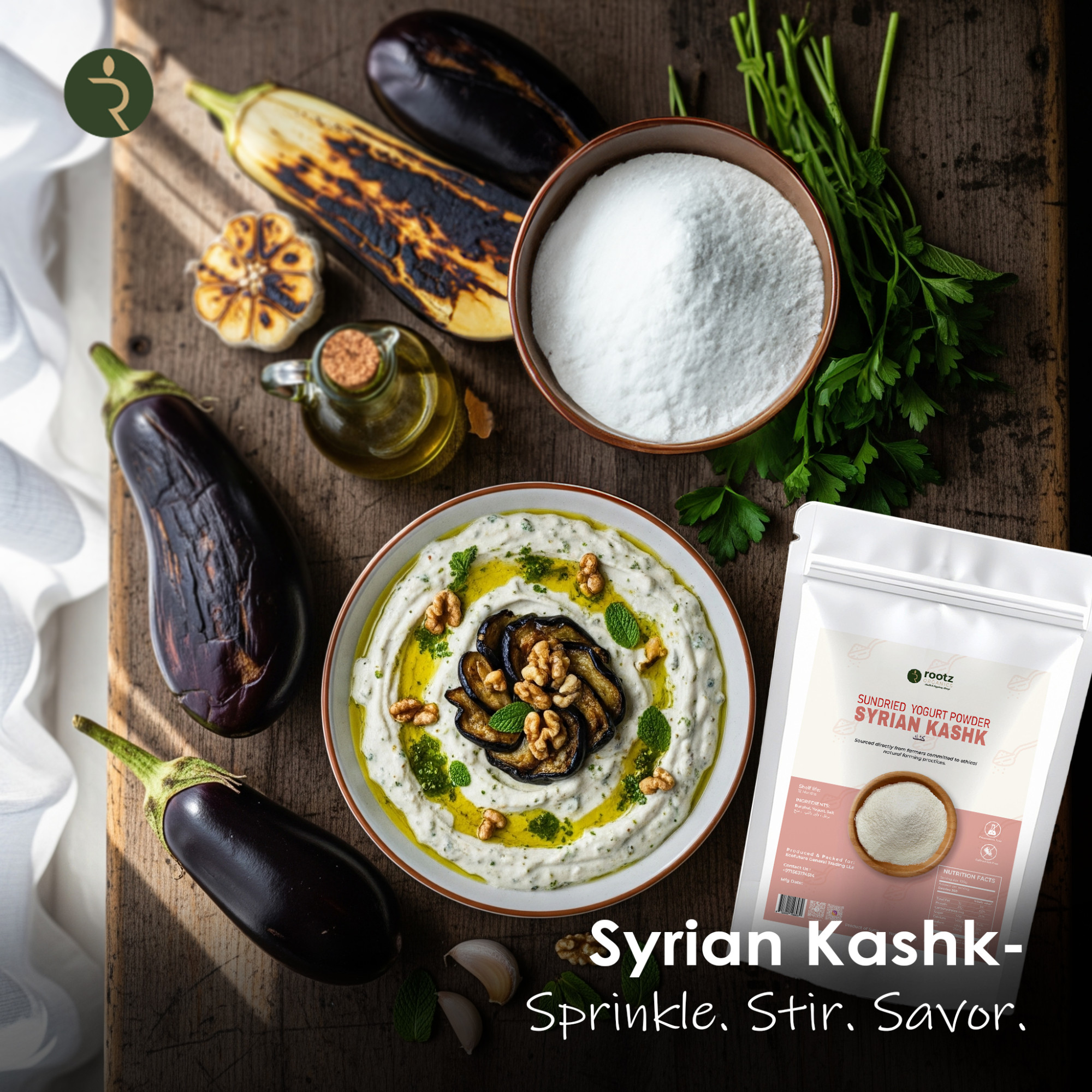 Premium Kashk 500g – Sundried Yogurt & Burghul Powder for Soups, Stews & Middle Eastern Cooking