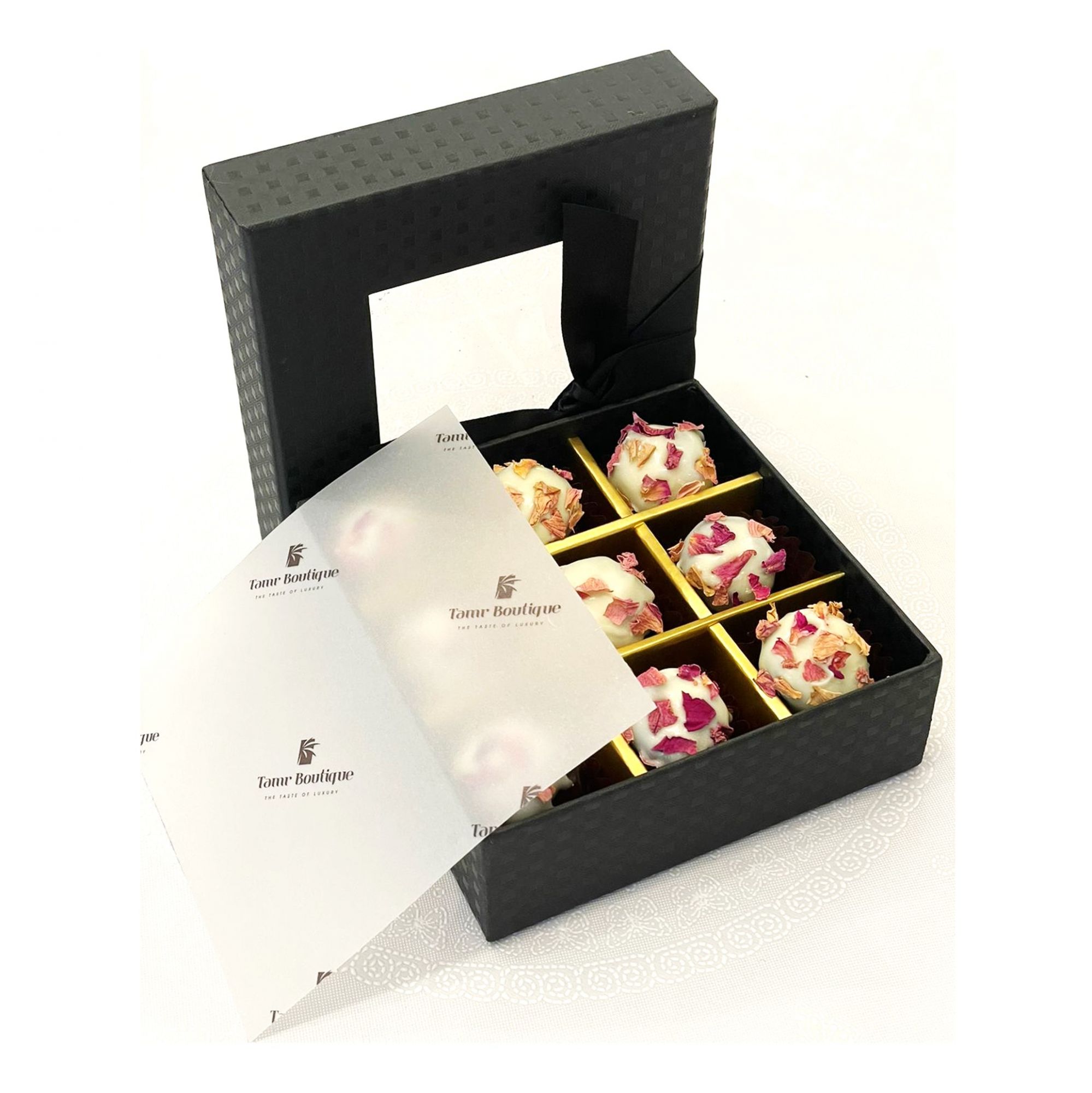 Travel Gift Box - Premium Dates Chocolates By Rootz (Box of 9)